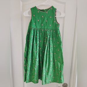 Glarimont Courdory Jumper Green with Pink accents Girls Size 6x